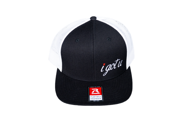 I GOT U® Lower Case Cursive Logo Black Hat