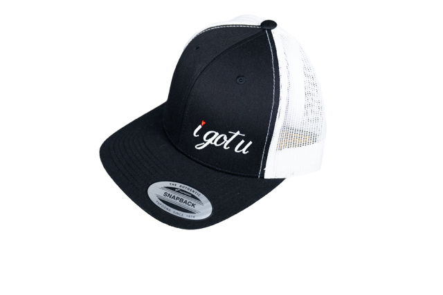 I GOT U® Lower Case Cursive Logo Black Hat