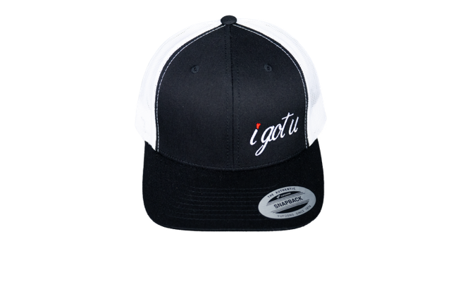 I GOT U® Lower Case Cursive Logo Black Hat