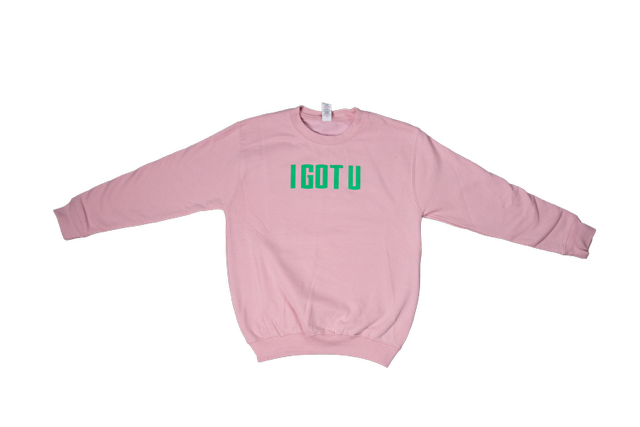 Girls Pink Swearshirt