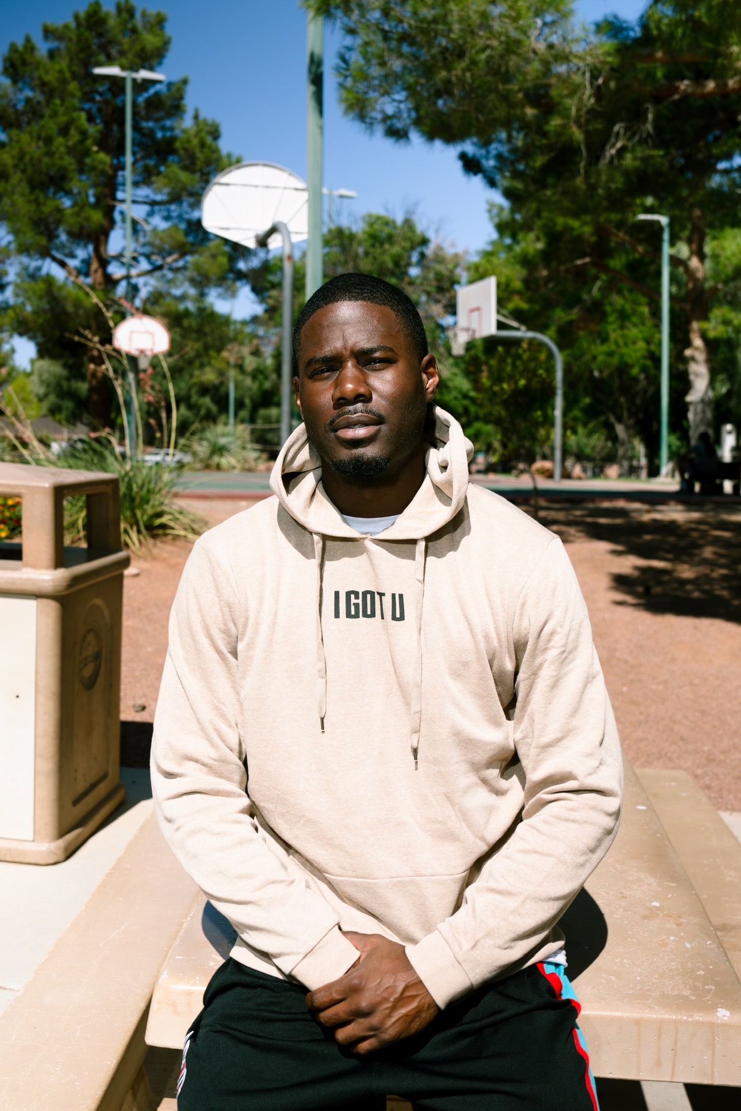 Men's Lightweight Military Desert I GOT U® Hoodie
