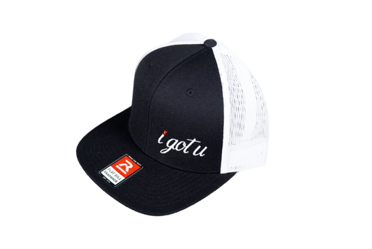 I GOT U® Lower Case Cursive Logo Black Hat