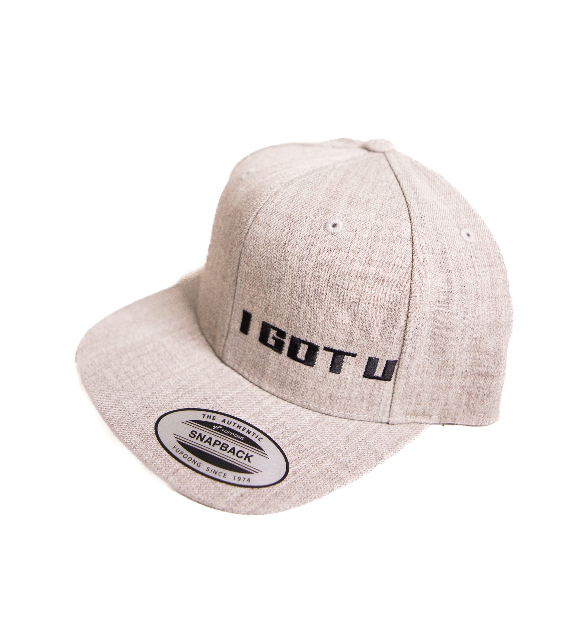 I GOT U® Flat Brim, Snap-Back, Heather Hat