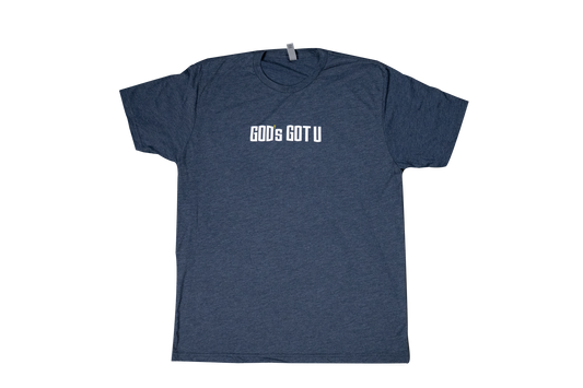 Men's GOD’s GOT U® Blue-Grey T Shirt